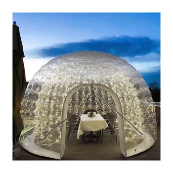 מפעל Glamping אוהל מלון נופש שקוף בועה כיפת האוהל