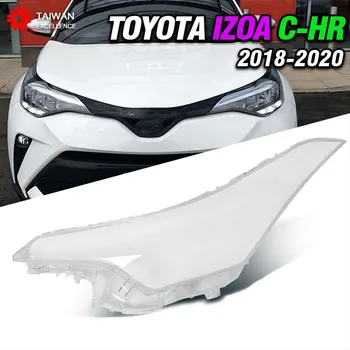 פנס כיסוי מעטפת עבור טויוטה CHR 2018-2020 המכונית קדמי פנס כיסוי שקוף, אהיל זכוכית