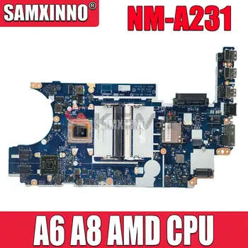 מקורי Lenovo Thinkpad E455 מחשב נייד לוח אם עם A6 A8 מעבד AMD R5 M200 2GB AAVE1 NM-A231 נבדק טוב