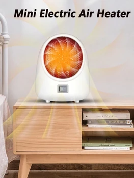 220V, מיני חשמלי תנור חימום האוויר חזק חם מפוח מהירות חימום מאוורר USB שולחן העבודה תנור חימום חשמלי לבית למשרד המעונות