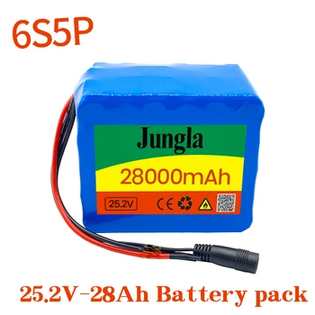 איכות 24V 28ah 6s5p 18650 ליתיום ion battery pack 25.2 v 28000mah אופניים חשמליים ממונעים / חשמליים / סוללת ליתיום ion battery pack