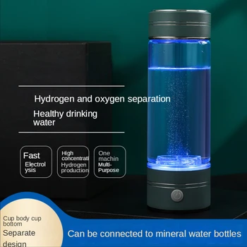 SPE/PEM מים מימן גנרטור,5000PPB מימן בקבוק מים,דופונט כפול קאמרית היוצר loniz,יכול לספוג מימן