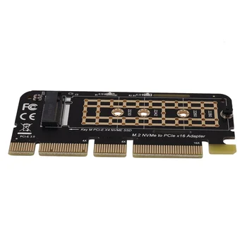 M. 2 NVMe SSD ל PCI-E X16 ממיר כרטיס NGFF מ-המפתח M. 2 PCIe PCI-Express X4/X8/X16 דיסק קשיח כונן קשיח Solid State Disk כרטיס מתאם