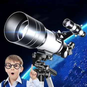 150 זמן מקצועית אסטרונומיות בטלסקופ חלל משקפת עוצמה משקפת ראיית לילה כוכב קמפינג