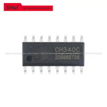 USB יציאה טורית שבב CH340C SOP-16 SOP16 מובנה מתנד גביש