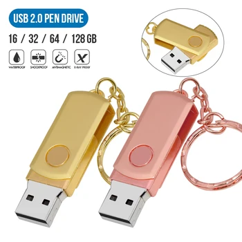 USB 2.0 כונן פלאש 4GB 8GB 16GB 32GB 64GB 128GB הסיטוניים עט כונני זיכרון U דיסק חיצוני אחסון נתונים מקל זיכרון