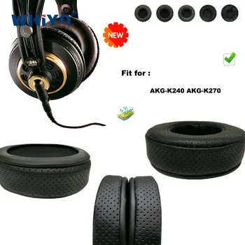 השדרוג החדש החלפת כריות אוזניים על AKG-AKG K240-K270 אוזניות חלקי עור כרית קטיפה לכסות את האוזניים אוזניות שרוול