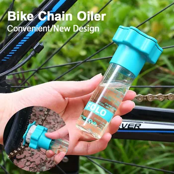 שרשרת אופניים מברשת שמן כלי 60mL כביש אופניים סיכה שרשרת הסוכן בקבוק MTB שרשרת הגנה אוילר יותר (שמן לא כולל)