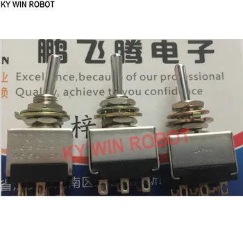 1 יח '/הרבה מיובאים ליפן קטן כפתור בורר 9 מטר 2 ציוד שלושה רוקר הראש להחליף מתג פתיחת 6 מ 