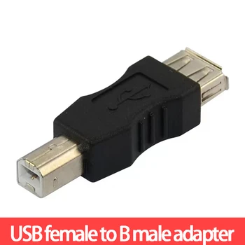 מתאם USB נקבה ב. זכר USB זכר להדפיס נקבה מתאם USB נקבה להדפיס נקבה