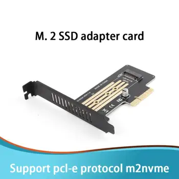 שחור Led מתאם לוח Mb מפתח כרטיס ממשק Nvme Ngff כדי Pcie 4x קמה כרטיס חדש נייד Mini להוסיף על כרטיס מתאם אוניברסלי