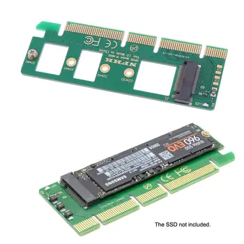 1pcs החדשה NVMe M. 2 NGFF SSD ל PCI-E PCI Express 3.0 16x X4 מתאם כרטיס Riser ממיר