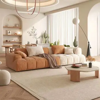 יוקרה מתנפחים בסלון ספה שקית שעועית בד ספה פינתית כמה עמדות Divani דה Soggiorno הביתה Furnitur MZY