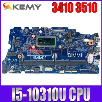 19746-2 Mainboard עבור DELL Latitude 3410 3510 מחשב נייד לוח אם מעבד: I5-10310U SRGKX DDR4 CN-0KW9T3 0KW9T3 KW9T3 מבחן בסדר