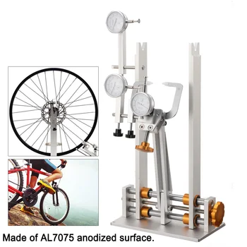 גלגל אופניים להגדיר הפיכת השולחן תיקון אופניים Truing נושא עמוד ההגה כוונון כלי התיקון של ערכת תיקון חזה