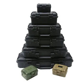 חיצונית קופסת ציוד המזוודה בטיחות עם כלי בתוך תיק אחסון עמיד ABS השפעה ארגז כלים כלי קצף כלי פלסטיק