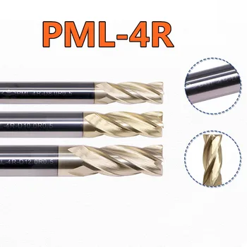 PML-4R-D3.0R0.2/PML-4R-D4.0R0.3/PML-4R-D4.0R0.5/PML-4R-D5.0R0.5/PML-4R-D5.0R1.0 ZCC.CT טחנות הסוף פינה עיגול טחנות הסוף