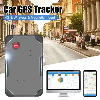 רכב מיני GPS Tracker 4G רכב, איתור בזמן אמת מחמד הילד אנטי-אבוד מכשיר מעקב, זמן המתנה בקרת יישום מגנטי הר