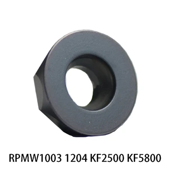 מקורי RPMW 1003 1204 כרסום קרביד מוסיף RPMW1003MO RPMW1003MOS RPMW1204MO KF5800 KF2500 RPMW1003 RPMW1204 מחרטה כלים