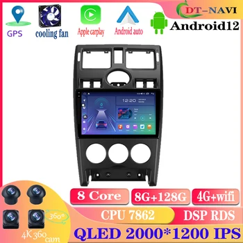 QLED DSP עבור לאדה Priora 1 2007 - 2014 רדיו במכונית מולטימדיה נגן וידאו ניווט סטריאו GPS אנדרואיד 12 לא 2din 2 din dvd